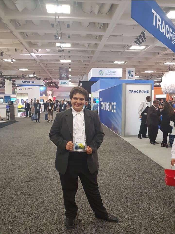 Luis Rodolfo en el Mobile World Congress Americas 2017, San Francisco, USA. Hackathon BBBVA Bancomer 2017