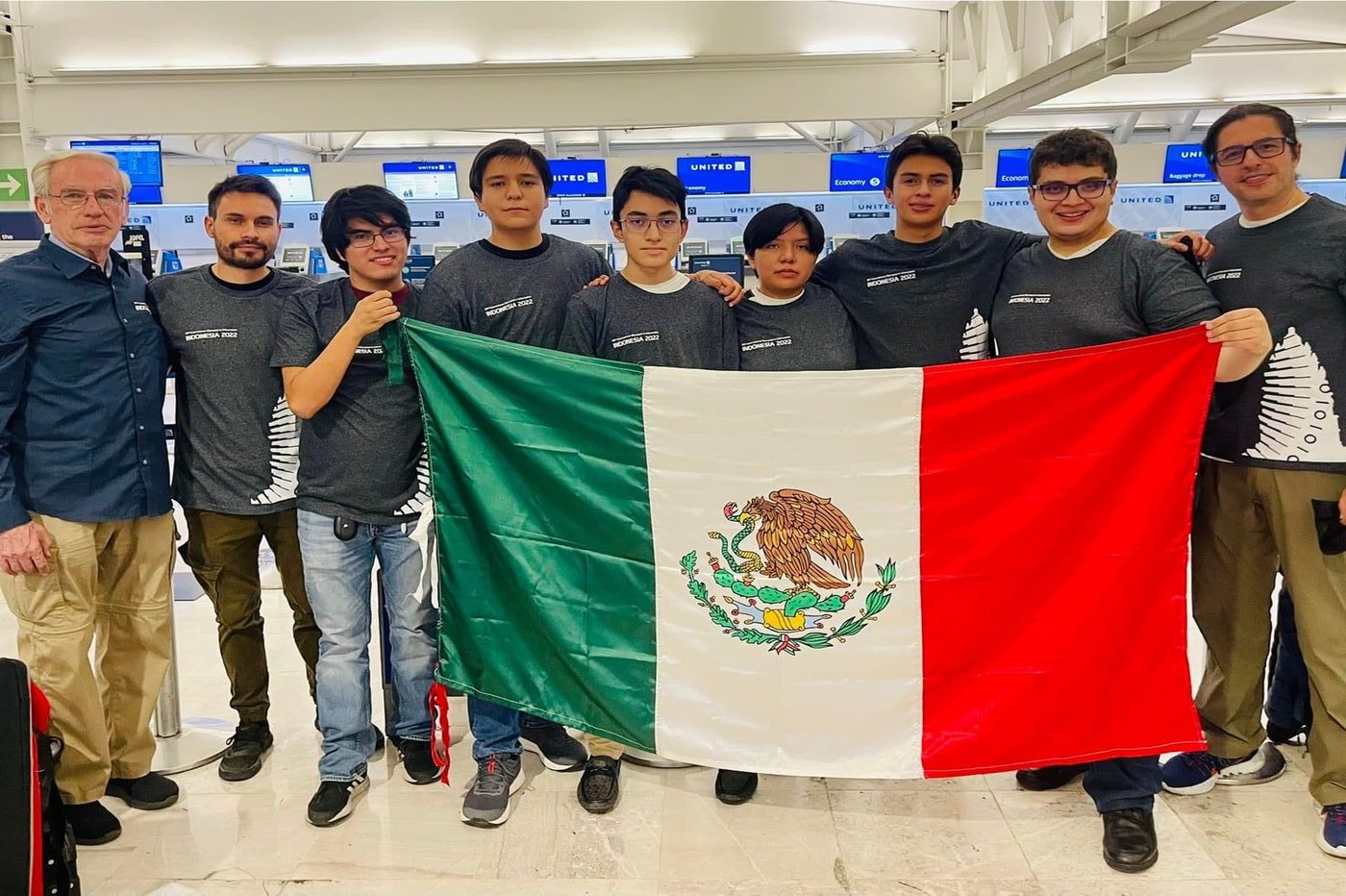 Delegación mexicana en la Olimpiada internacional de Informática 2022 en Yogyakarta, Indonesia